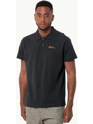 Jack Wolfskin 1809301_6000 Essential Polo M Erkek Polo T-Shirt