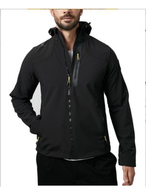 Lumberjack 1W GT17 New Trend Softshell 1pr  Erkek Siyah Mont - 101044887