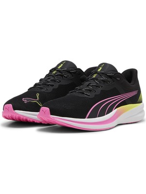 Puma Unisex Yol Koşusu Ayakkabısı Redeem Profoam Siyah/Beyaz/Pembe