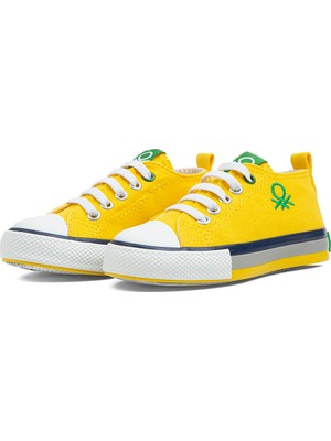 Benetton Çocuk Sarı Günlük Spor Ayakkabı - BN-30653-33