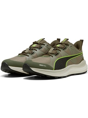 Puma Reflect Lite Trail Erkek Yeşil Yol Koşusu Ayakkabısı