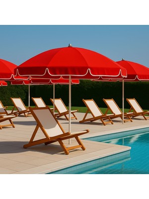 Polyester Plaj Şemsiyesi 2 Metre/ 10 Telli- RENK SEÇENEĞİ YOKTUR ASORTİ OLARAK STOK DURUMUNA GÖRE KARIŞIK OLARAK GÖNDERİLMEKTEDİR