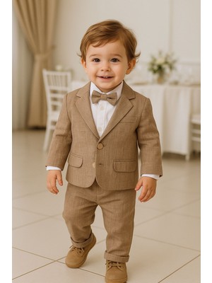 Pollito Erkek Bebek Ceketli 4 ' Lü Takım