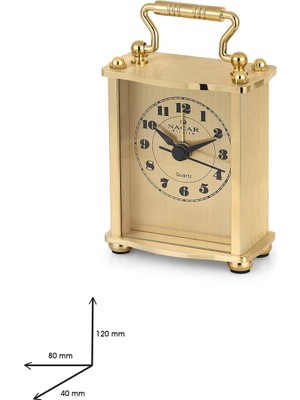 Şık ve Zarif Masa Saati NC89-A6983, Modern Tasarım ile Evinize Güzellik Katıyor