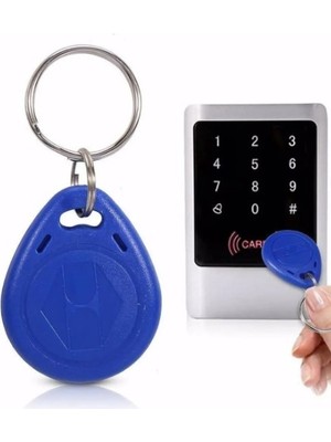 Mf Kapı Geçiş Anahtarlık Chip Tag 13.56KHZ 50 Adet