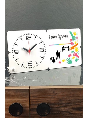 Şık Ahşap Masa Saati, Öğretmenler Için Zarif Tasarım