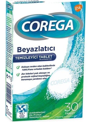 Corega 3 Dakikada Temizleyici 30 Tablet