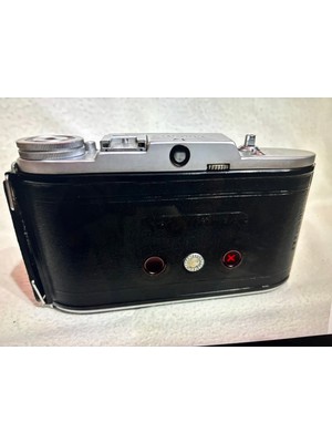 Bessa 1 Körüklü Fotoğraf Makinası - Deri Kılıfında