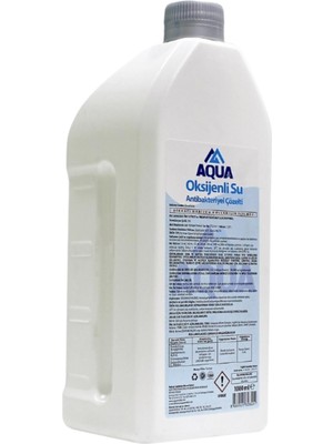 Aqua - Oksijenli Su 1 Lt - 1 Adet