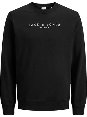 Jack & Jones JPRCCJAYSON SWEAT CREW NE Siyah Erkek Sweatshirt