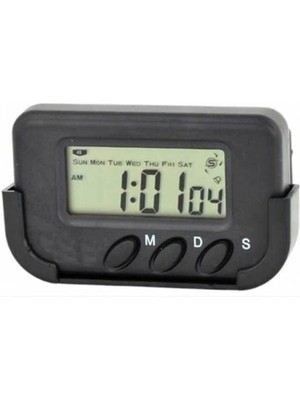 Renkli Dijital Mini Masa Saati ve Kronometre, Şık ve Kullanışlı Tasarım