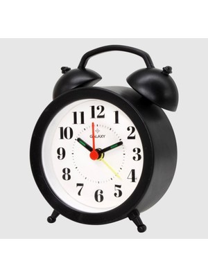 Siyah Alarmlı Başucu Saati, Gün Başlangıcını Güzel Kılan Tasarım