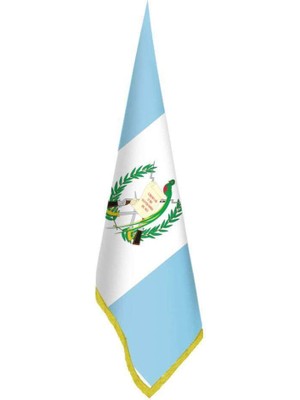 Asilmeydan Guatemala Bayrağı - Ofis-Makam-Toplantı Odaları - Saçaklı Makam Bayrağı