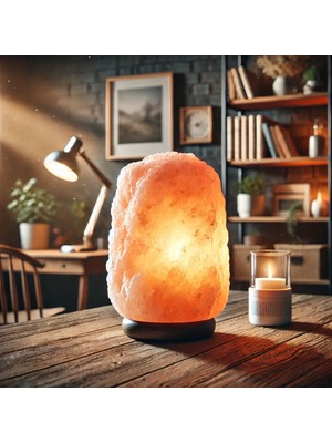 Pembe Himalaya Tuz Lambası, 2-3 Kg, Doğal Sağlık ve Dekorasyon Için Ideal