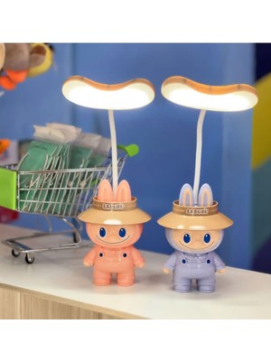 Kahverengi LED Komodin Masa Lambası, Şık ve Enerji Tasarruflu Aydınlatma Seçeneği