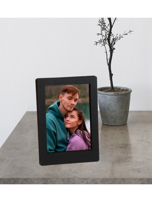 Kişiye Özel Masaüstü Ahşap Fotoğraflı Çerçeve