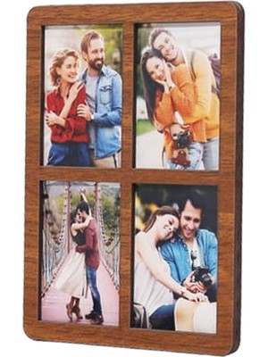 Kişiye Özel 4 Fotoğraflı Kolaj Çerçeve