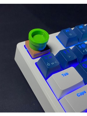 Pureysma Mario Pipe Keycap | Cherry Mx Uyumlu Tuş Başlığı | Mekanik Klavyeler Için 3D Oyun Temalı Tasarım