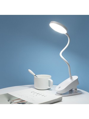 Şarjlı 24 LED Çalışma ve Okuma Masa Lambası, Ayarlanabilir Renk ve Parlaklık