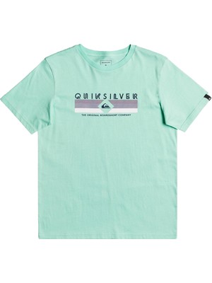 Quiksilver Distant Shores Erkek Çocuk Yeşil Tişört