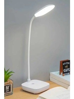 Kablosuz Dokunmatik Renkli LED Masa Lambası, Dimmerli, Ders ve Okuma Işığı Wb-01