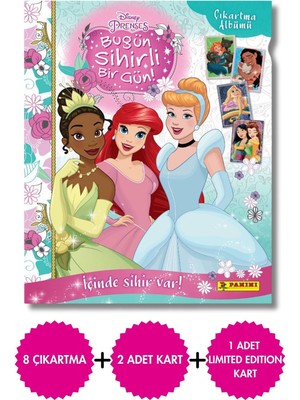 Disney Prensesleri Panini Mega Başlangıç Seti Albüm ve Çıkartma Paketi