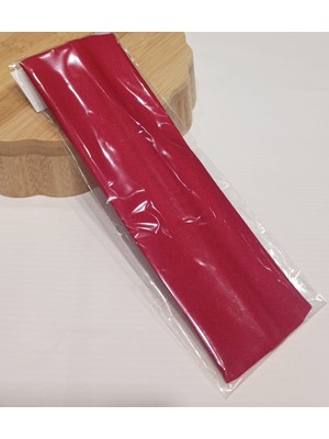 Monalisa Home Kırmızı Lüks Sportif Elastik Saç Bandana