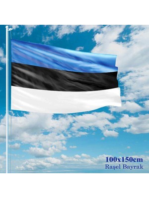 Asilmeydan Estonya Bayrağı Raşel Kumaş 100 x 150 cm