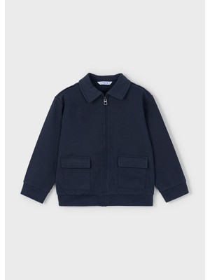 Mayoral Erkek Çocuk Fermuarlı Ceket Lacivert
