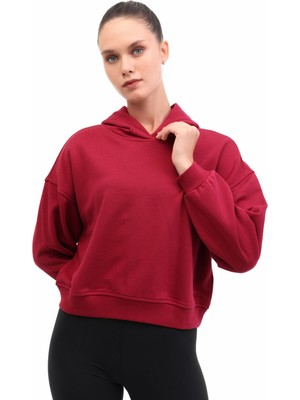 Lumberjack Wb 17AMMY-K 5pr Bordo Kadın Sweatshirt