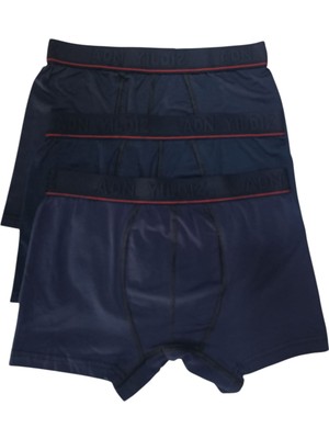 3'lü Erkek Esnek Boxer