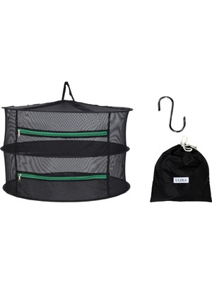 2 Katlı Meyve Sebze Bitki Kurutma Filesi | Katlanabilir Meyve Sebze Bitki Doğal Kurutma Sepeti