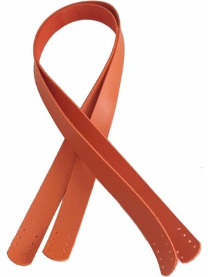 Turuncu Suni Deri Çanta Sapı 70X2.5 Cm, Şık ve Dayanıklı Aksesuar.