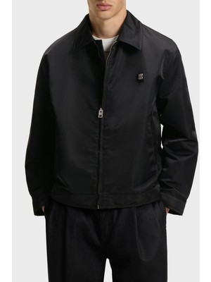 Hugo Logolu Regular Fit Su Itici Gömlek Yaka Ceket Erkek Ceket 50541595 001