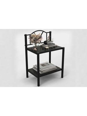 AKSviva Bella Retro Ferforje Metal Komodin 