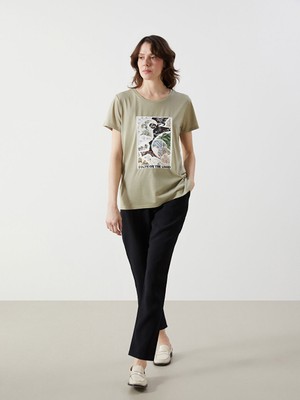 Lc Waikiki Yeni Sezon Beli Lastikli Havuc Kesim Kadin Pantolon - S5G158Z8