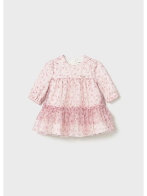 Mayoral Newborn Kız Bebek Tüllü Ebise Pembe