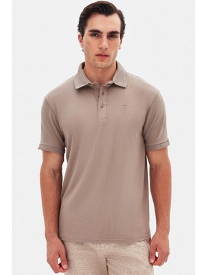 Twn Slim Fit Vizon Pike Dokulu T-Shirt 4EC146011784M