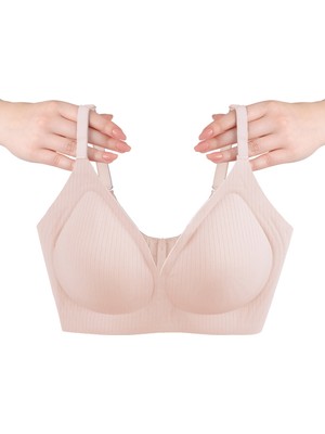 Balensiz Görünmez Fitilli Kaşkorse Çıkarılabilir Pedli Dikişsiz Sütyen