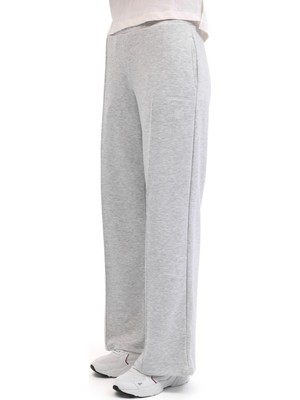 Lumberjack Wb 22AMMY-P 5pr Grı Melanj Kadın Eşofman Altı