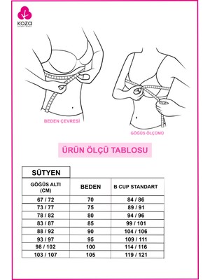 Balensiz Görünmez Fitilli Kaşkorse Çıkarılabilir Pedli Dikişsiz Sütyen