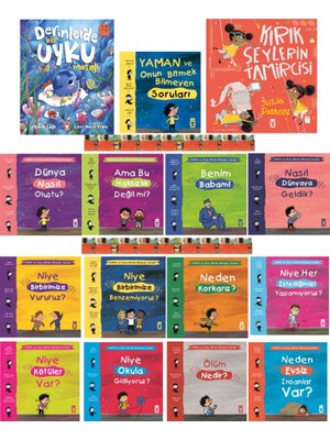 5-6 Yaş- Derinlerde Bir Uyku Masalı, Kırık Şeylerin Tamircisi, Yaman ve Onun Bitmek Bilmeyen SORULARI(14KTP)