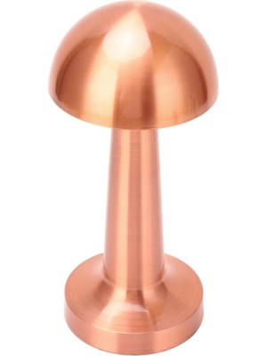 Renkli Bakır Renk Mantar Model Şarjlı Masa Lambası, Dimmerli, Şık ve Pratik Kullanım