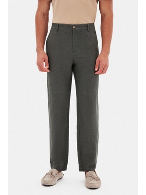 D'S Damat Ds Damat Comfort Fit Haki Jogger Pantolon 4HC03X501350M