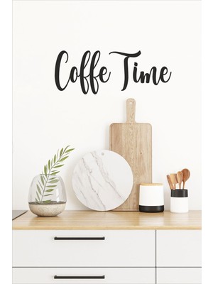 Siyah Ahşap Duvar Yazısı, Şık ve Modern Dekorasyon Parçası