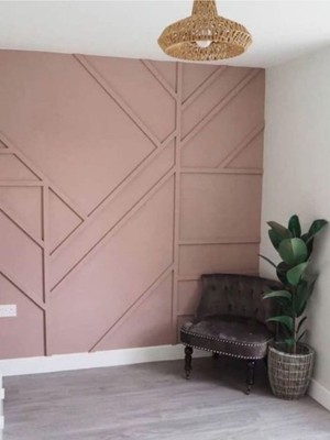 4cm Duvar Çıtası Beyaz, 2,40CM Boy, Düz ve Şık Tasarım