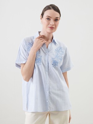 Lc Waikiki Yeni Sezon Cicekli Kadin Gomlek - S5I501Z8