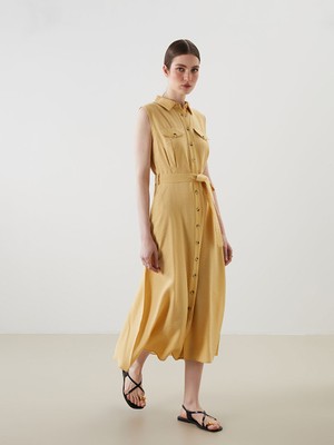 Lc Waikiki Yeni Sezon Regular Fit Gomlek Elbise - S5M302Z8