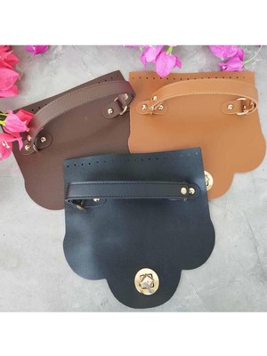 Siyah Bulut Çanta Kapağı ve Tutamaç Seti, Şık ve Kullanışlı Tasarım