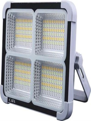 Miami 200W Solar LED Projektör Taşınabilir Güneş Enerjili 3 Renk Modu (Yeni Pil Ömrü Güçlendirilmiş)